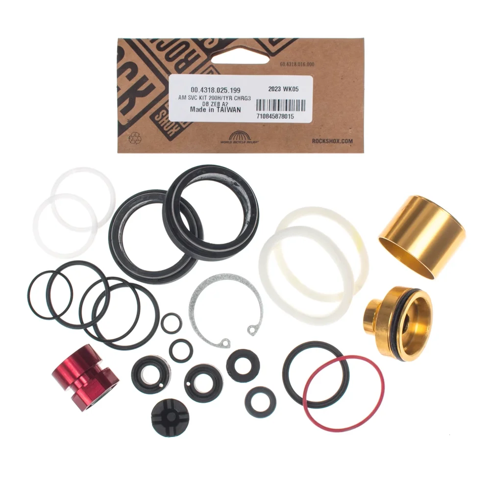 ROCKSHOX Suspension Forks Service Kits AM SVC KIT 200H/1YR CHRG3 DB ZEB A2 00.4318.025.199