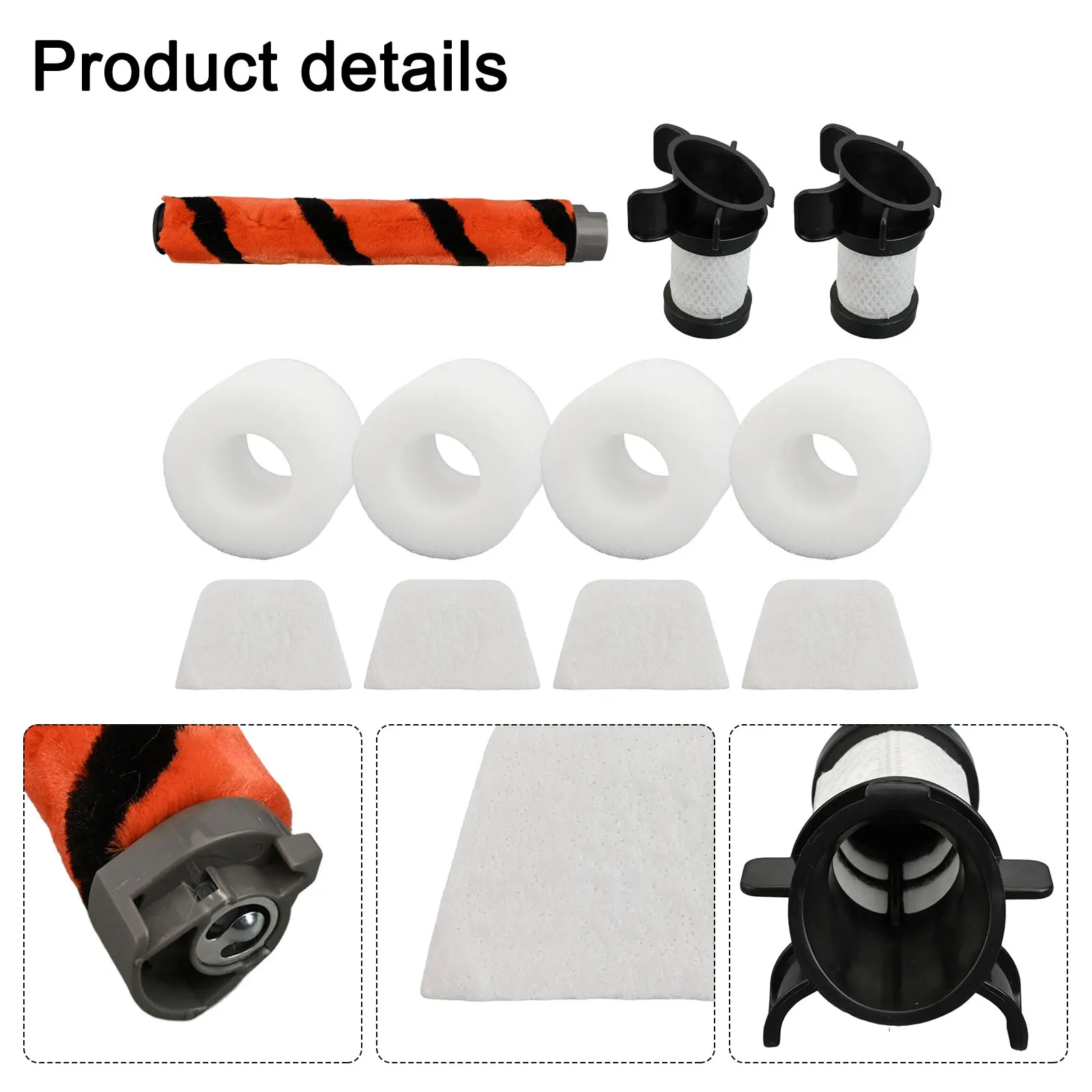 Comprehensive Brush Roller for Shark For DuoClean IF200UKT IF200 IF250 IF260 Vacuum Cleaners Captures All Debris