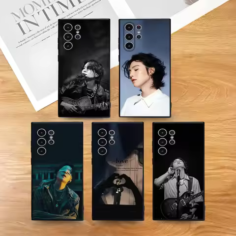 A-Agust D Yoongi S-Suga Phone Case For Samsung S Series S21 S22 S23 S24 S25 FE Plus Ultra TPU Soft To Skin-friendly Case