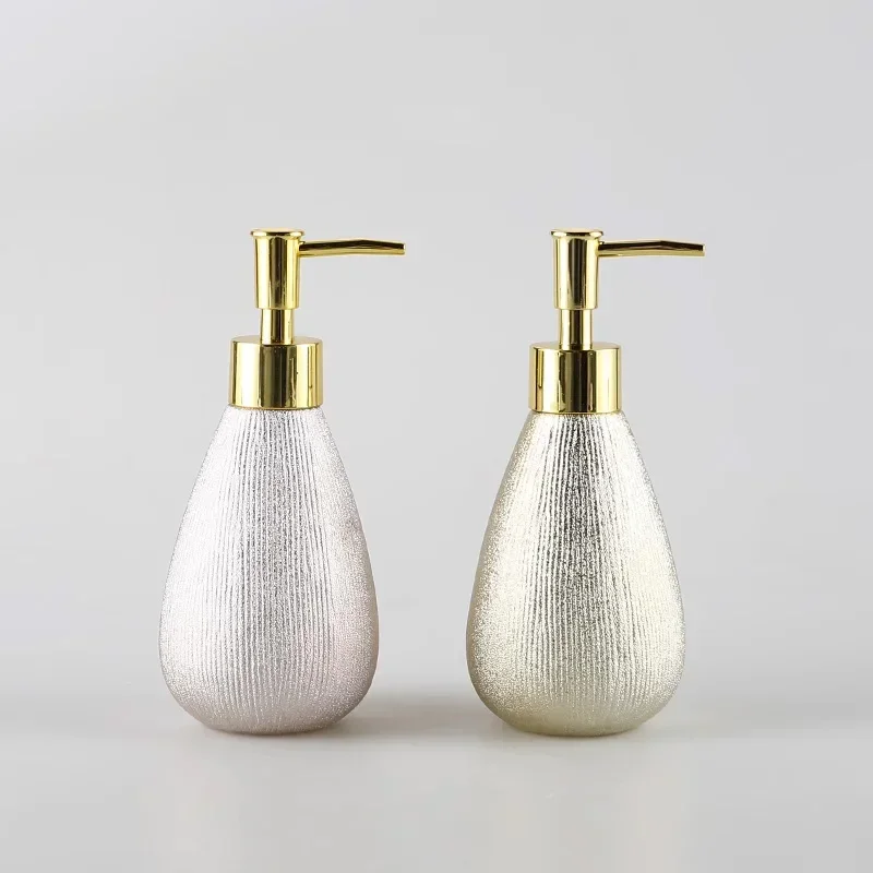 

dispenser soap dispenser Ceramic lotion bottle hand sanitizer hand sanitizer subpackage bottle shampoo shower gel shower shampoo