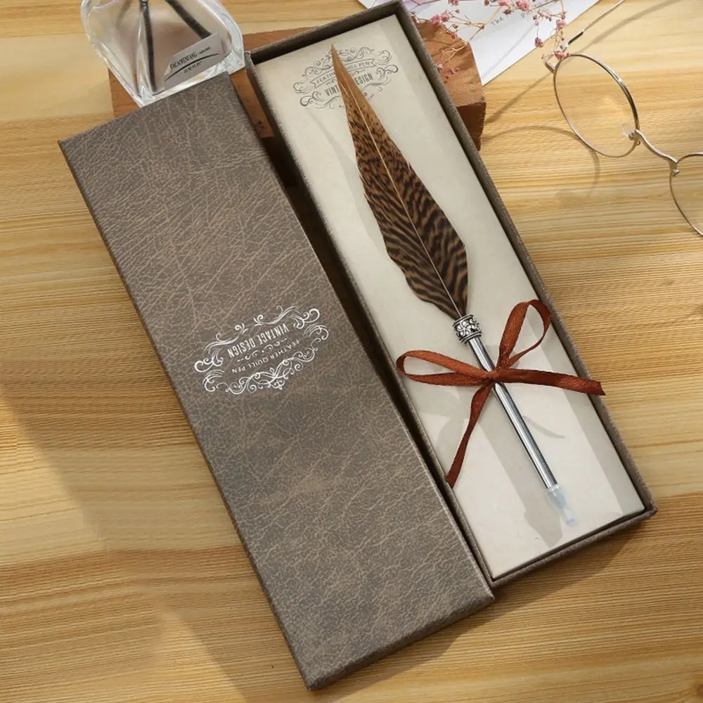 Stationery Signing School Office Students Teachers'Day Gift Boxed ball-point pen Neutral Gel Pen Quill Pen Boxed Ballpoint Pen