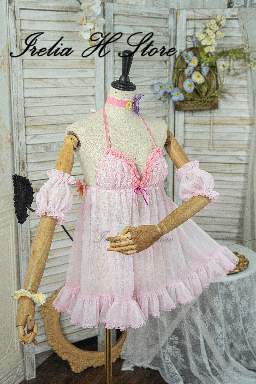 

Irelia H To love Dancer Momo Cosplay Costume Women Sexy Lingeries Hot Adults Pajamas Sleep dress Can Customized