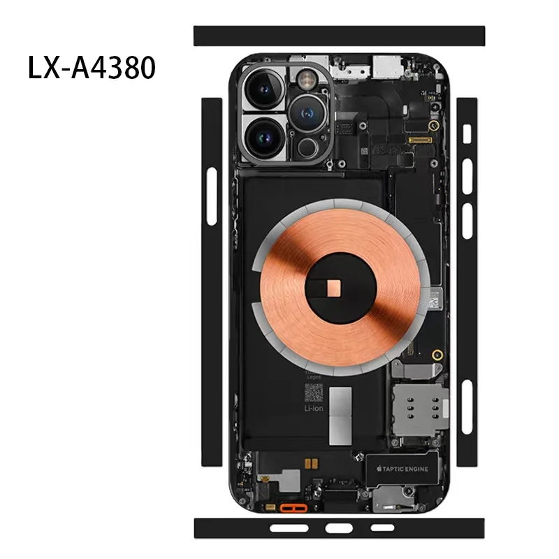 For iphone17 16 15 14 13 12 Teardown Decal Skin Back Screen
