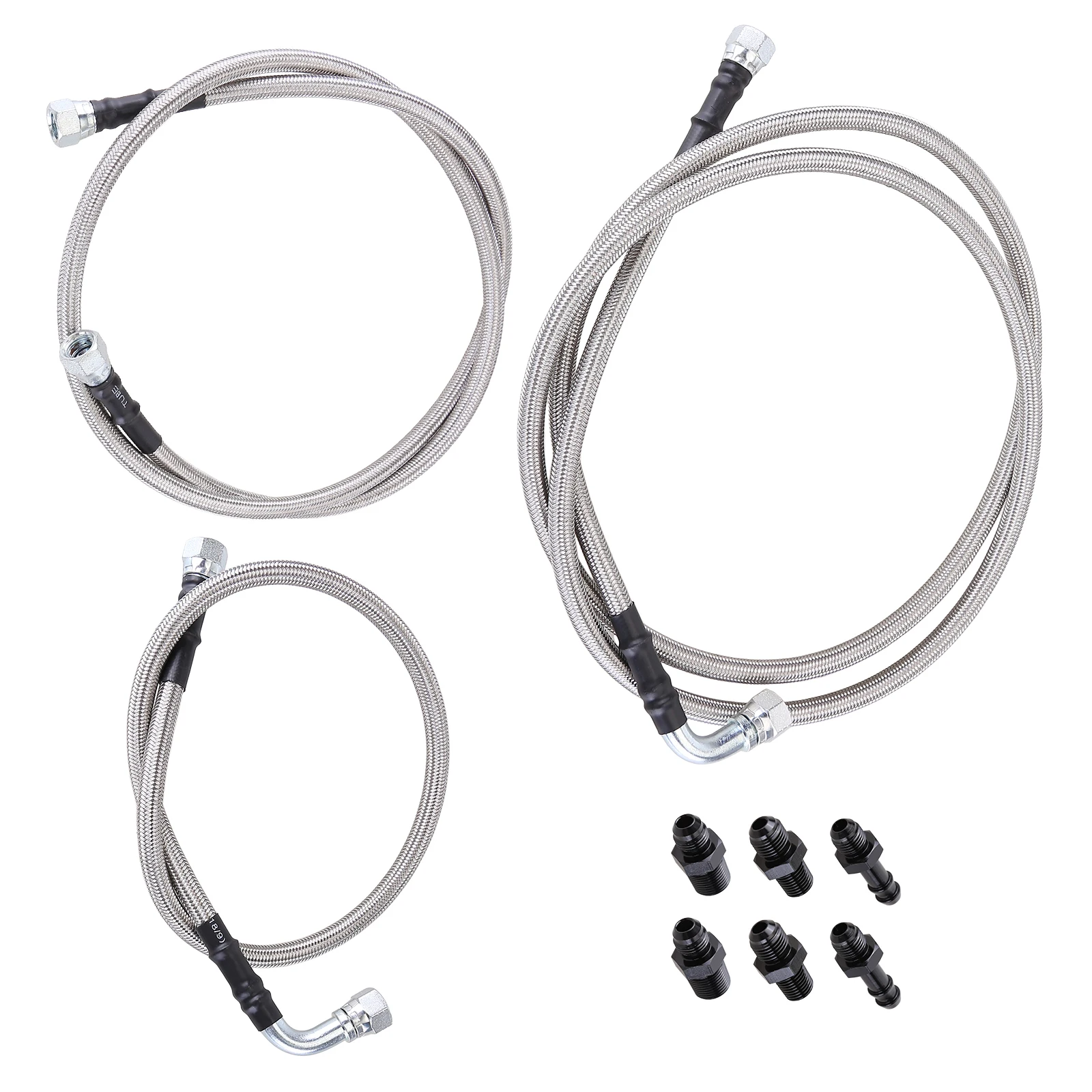 

Для 96-02 Dodge Ram Cummins 5,9 л комплект трубок охладителя коробки передач 47RE