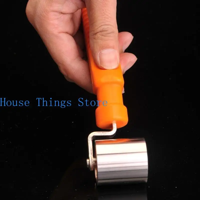 Wallpaper Seam Roller Bearings Stainless Steel Smoothing Tool Car Audio Sound Deadening Application Wheel Roller