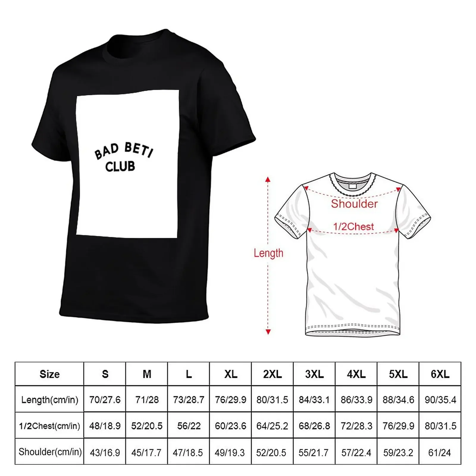 BAD BETI CLUB T-Shirt tops Short sleeve tee luxury clothes men