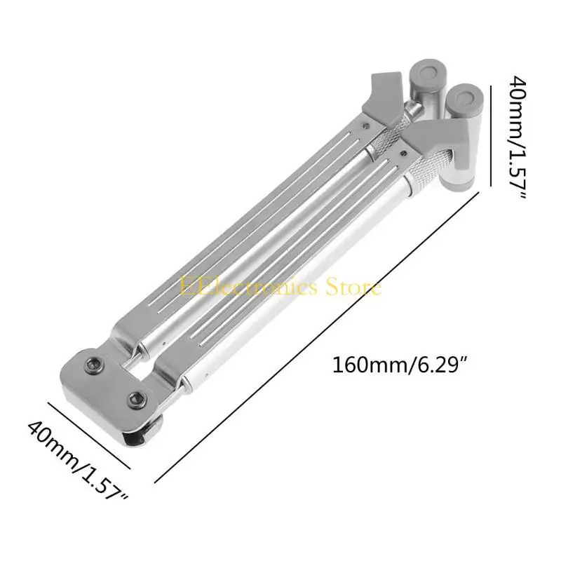 B03C جهاز تبريد مريح للكمبيوتر المحمول X-Stand قابل للطي من الألومنيوم المحمول لأجهزة الكمبيوتر المحمول مقاس 12-17 بوصة