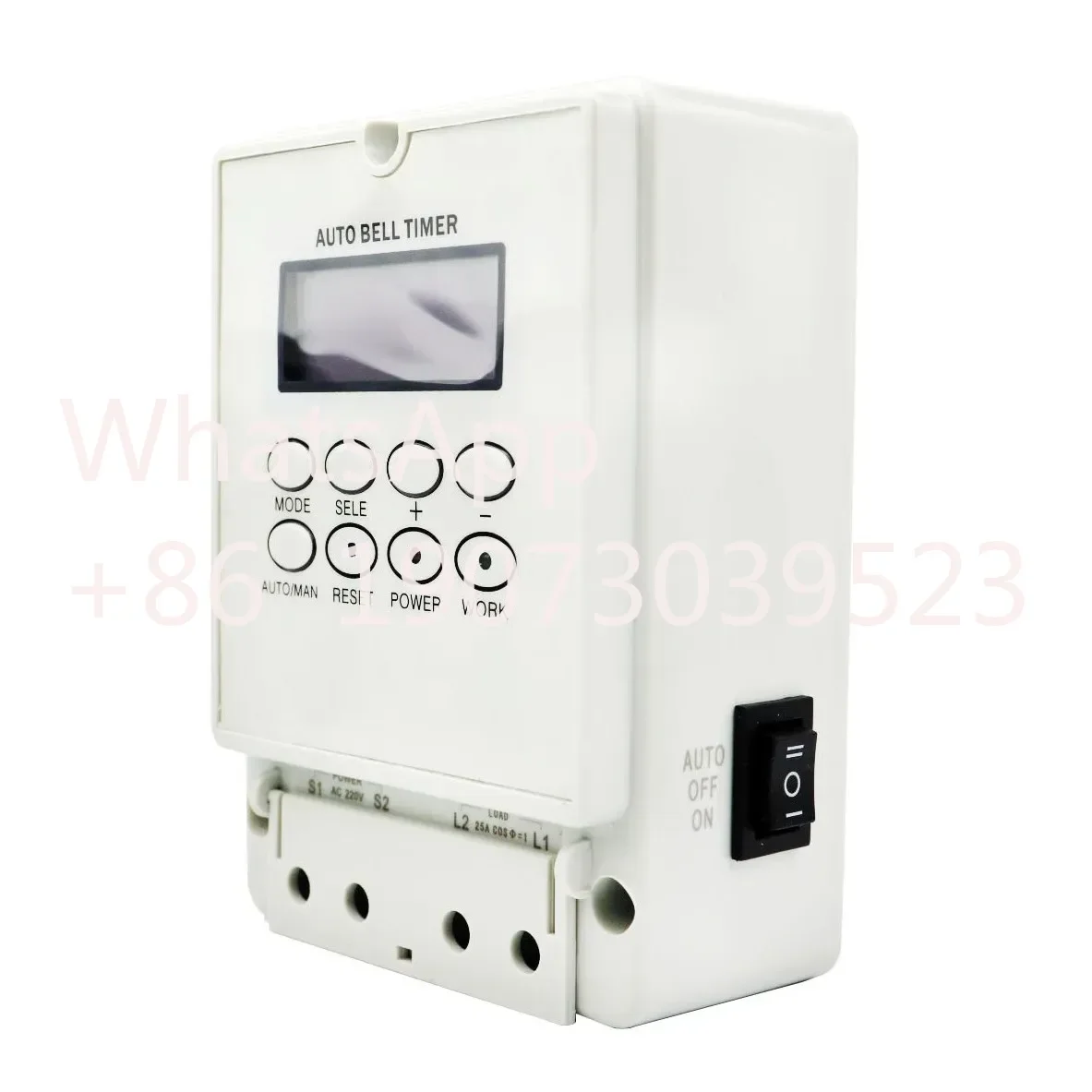 Microcomputer Automatic Bell Timer Switch ZTY08 Intelligent Microcomputer Auto Ring Controller 220V 80 Groups Programmable Time