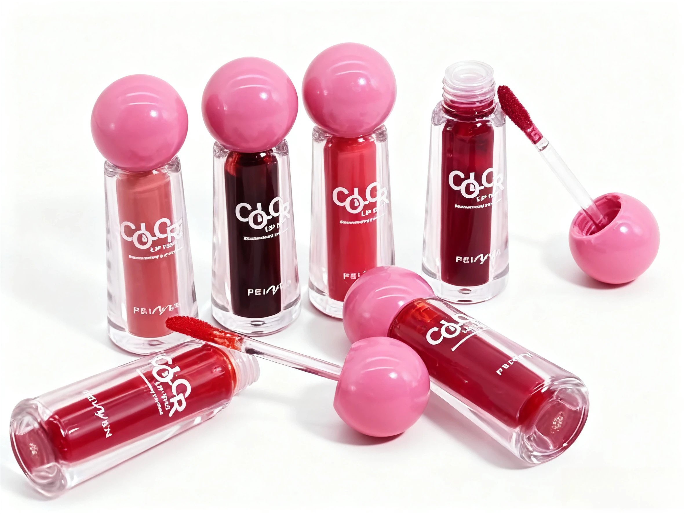 Lip gloss moisturizes and lasts for a long time, waterproof and moisturizing, non stick cup, not easy to fade, lip gloss makeup