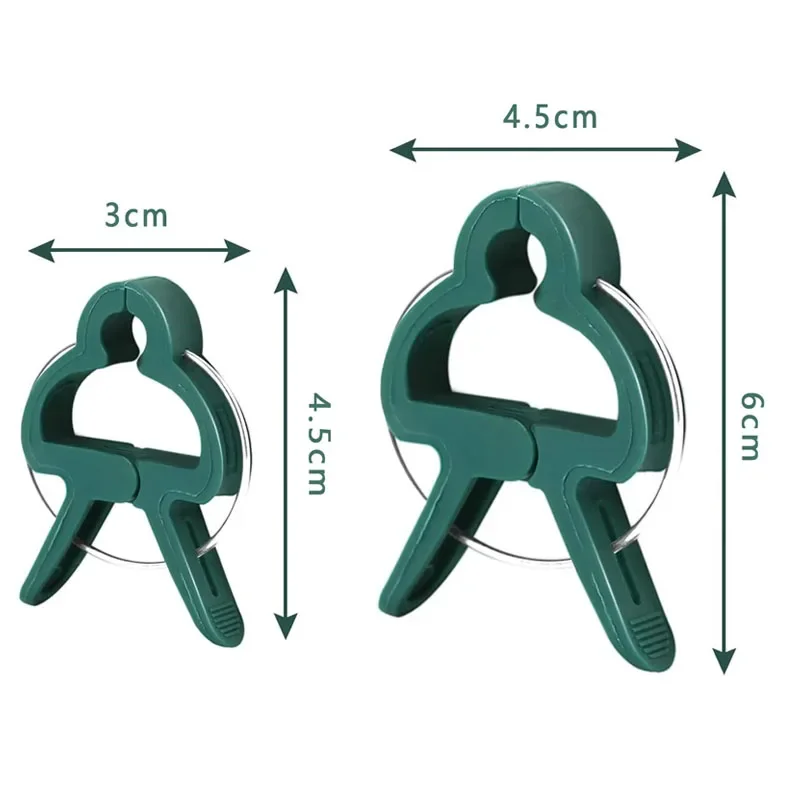 Plant Fixed Clips Reusable Garden Greenhouse Bracket for Fixed Plants Vine Flower Seedling Tomatoes Support Garden Supplies