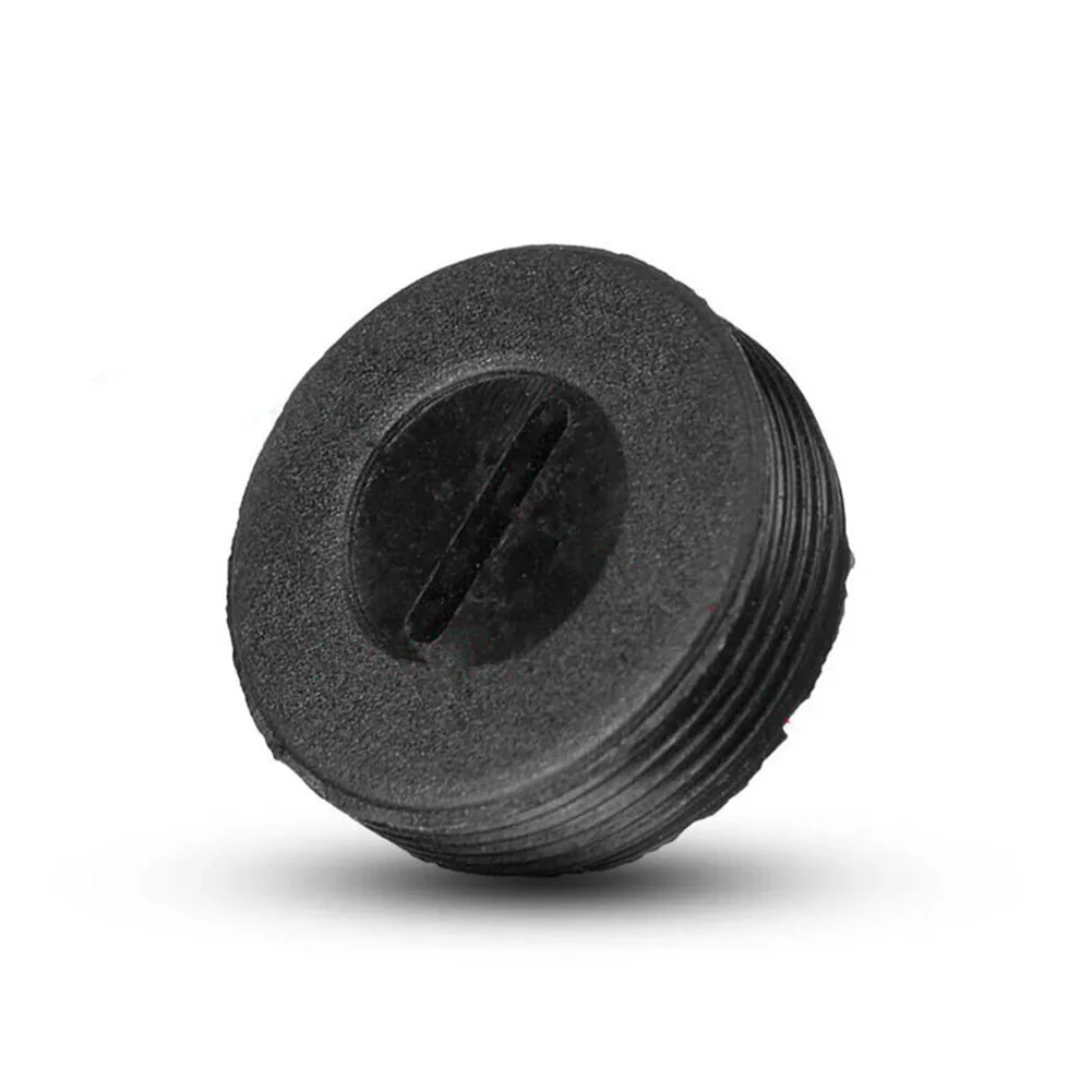 2pcs Carbon Brush Cap And Cap Covers 13 14 15 16 18 20 22mm Black Plastic Screw Carbon Brush Holder Case