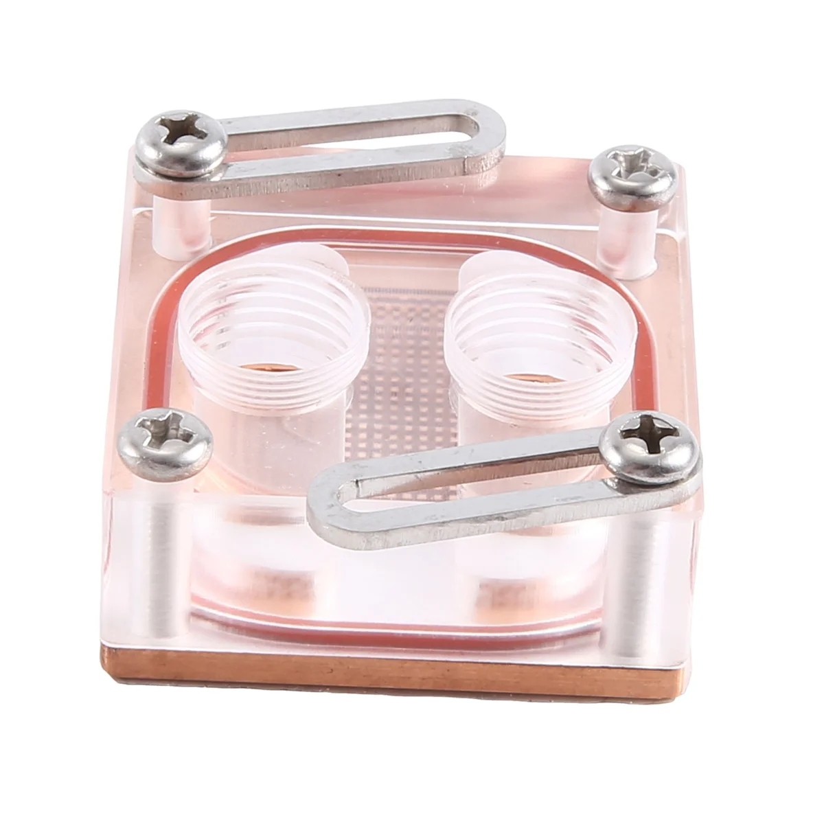 BNGF-Front Hole CPU Water Cooling Block Cooler Acrylic Transparent South Bridge Northbridge Block for Computer CPU Block