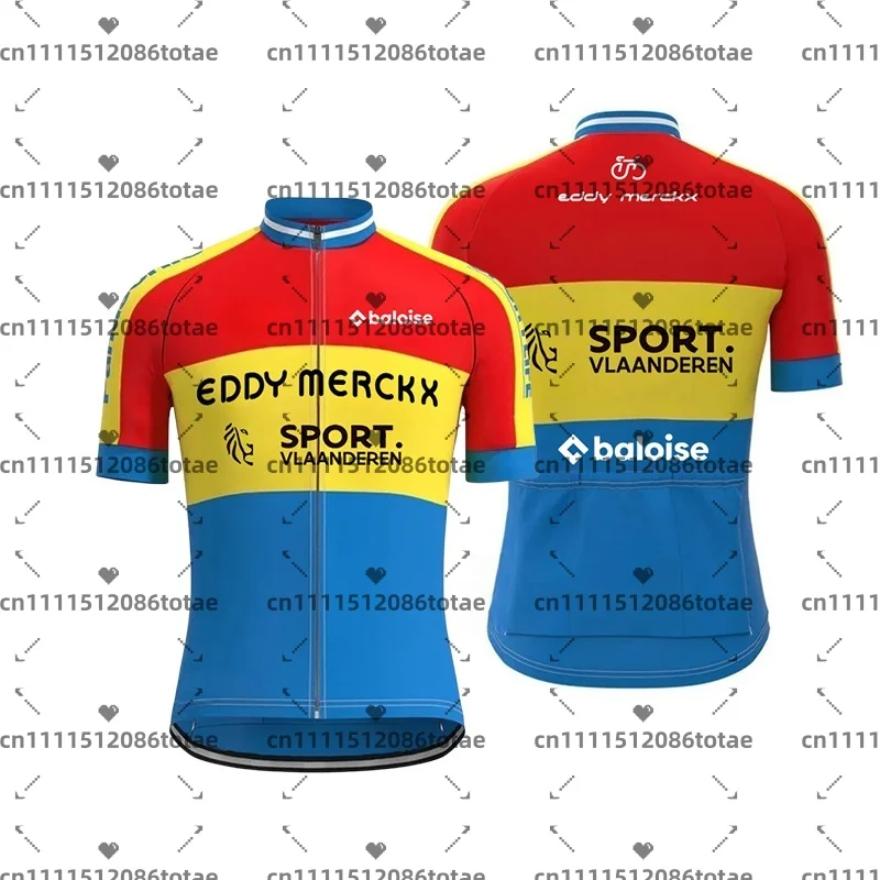 Men's Baloise Team Cycling Jersey Sport vlaanderen Cycling Jersey Suit Cycling Jersey Cycling Shirt Cycling Shorts MTB - view 5