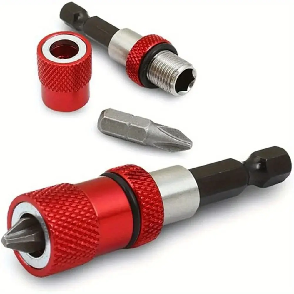 

Adjustable Screwdriver Bit Holder with Magnetic Hex Shank Bit Connecting Rod High Hardness with Phillips Screwdriver Bits