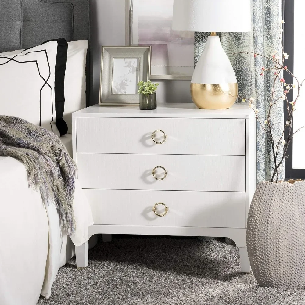 ary Night Stand Nightstand, White