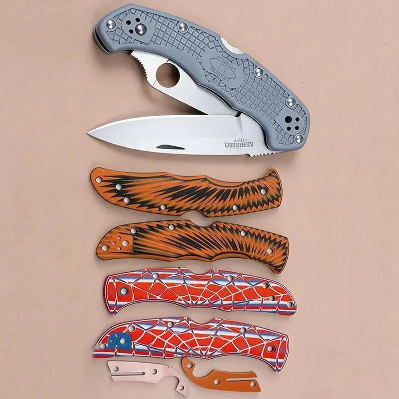 

Рукоятки G10 с узором CNC Web/Radial Lines для ножей Spyderco C10 Endura4: запасные части и комплектующие для самостоятельного изготовления и замены