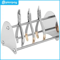 PIORPOY Dental Stainless Steel Pliers Holder Orthodontic Plier Organizer Multifunctional Forceps Scissors Rack Dentistry Tools