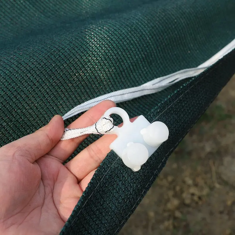 Garten-Sonnenschutznetz, Outdoor-Sonnenschutz, Schattennetz, Pool-Schattierung, Baldachin, Camping-Markise, Sonnenschutz mit verstellbarer Schnalle – Detail 26