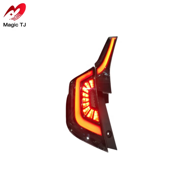 2014 2015 2016 2017 2018 2019 2020 for Honda Fit/Jazz LED Tail Lamp with Sequential Turning Signal 6000K Color Temperature