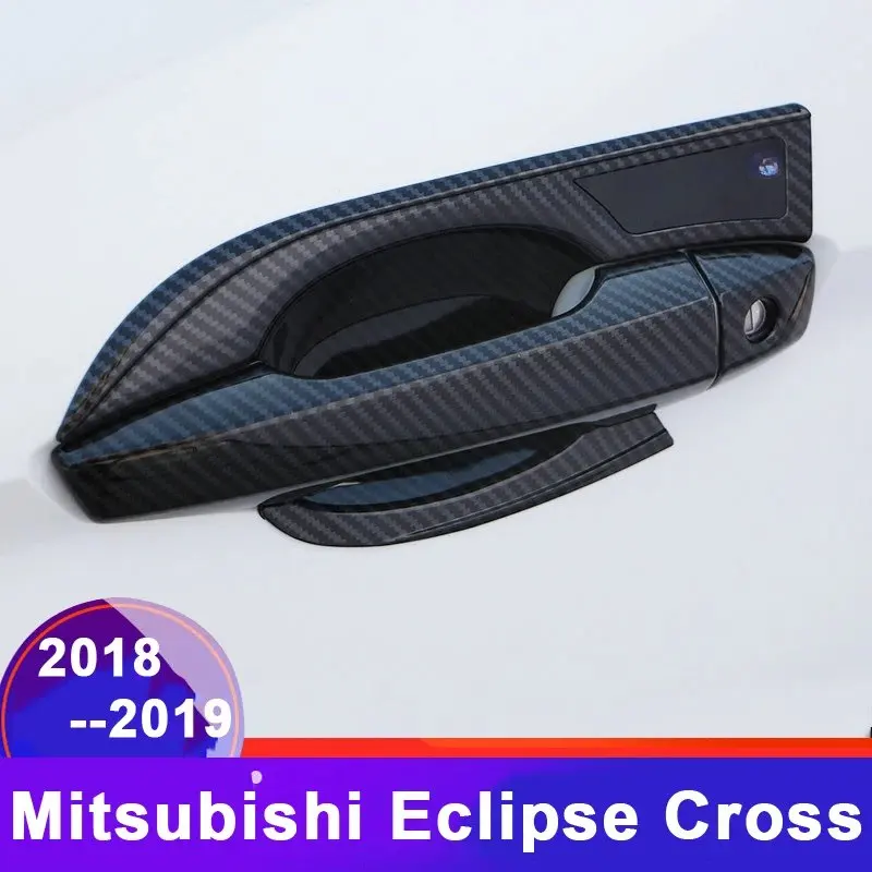 

Car External Outer Door Handle Catch Cover Door Bowl Protection Trim Sticker For Mitsubishi Eclipse Cross 2018-2022 Accessories