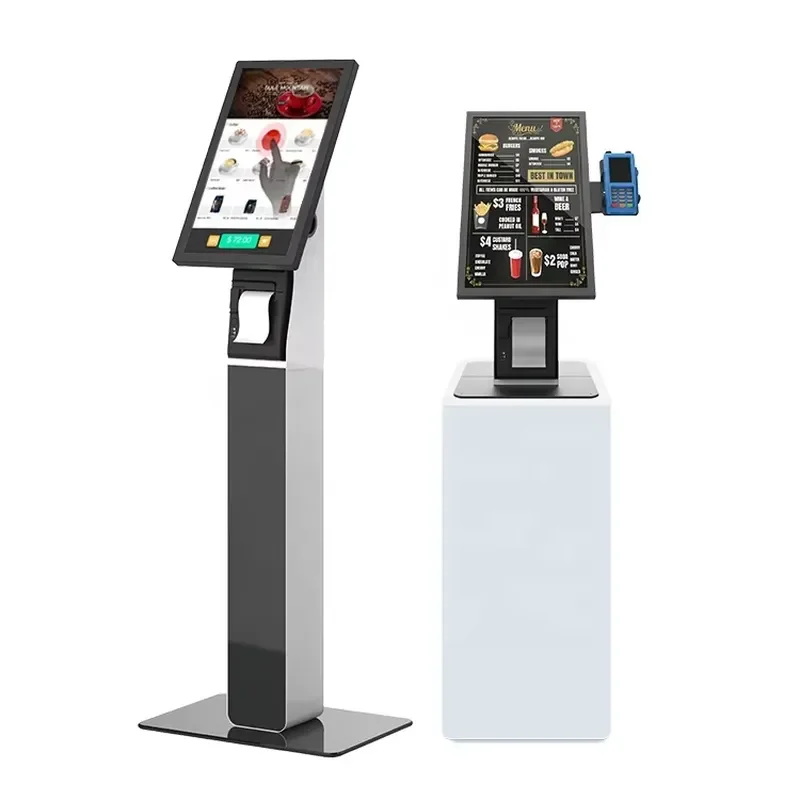21.5 Inch Touch Self Service Payment Pos Queue Ordering Kiosk Custom Kiosk for Restaurant
