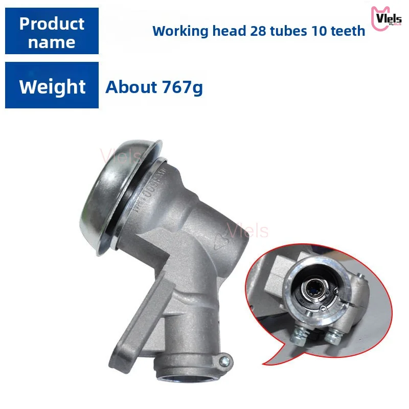 10T 28mm Gearbox Gear Head For Oleo Mac Efco Sparta 36 37 38 43 44 Emak EM780 Brushcutter Trimmer Transmission Replacement Part