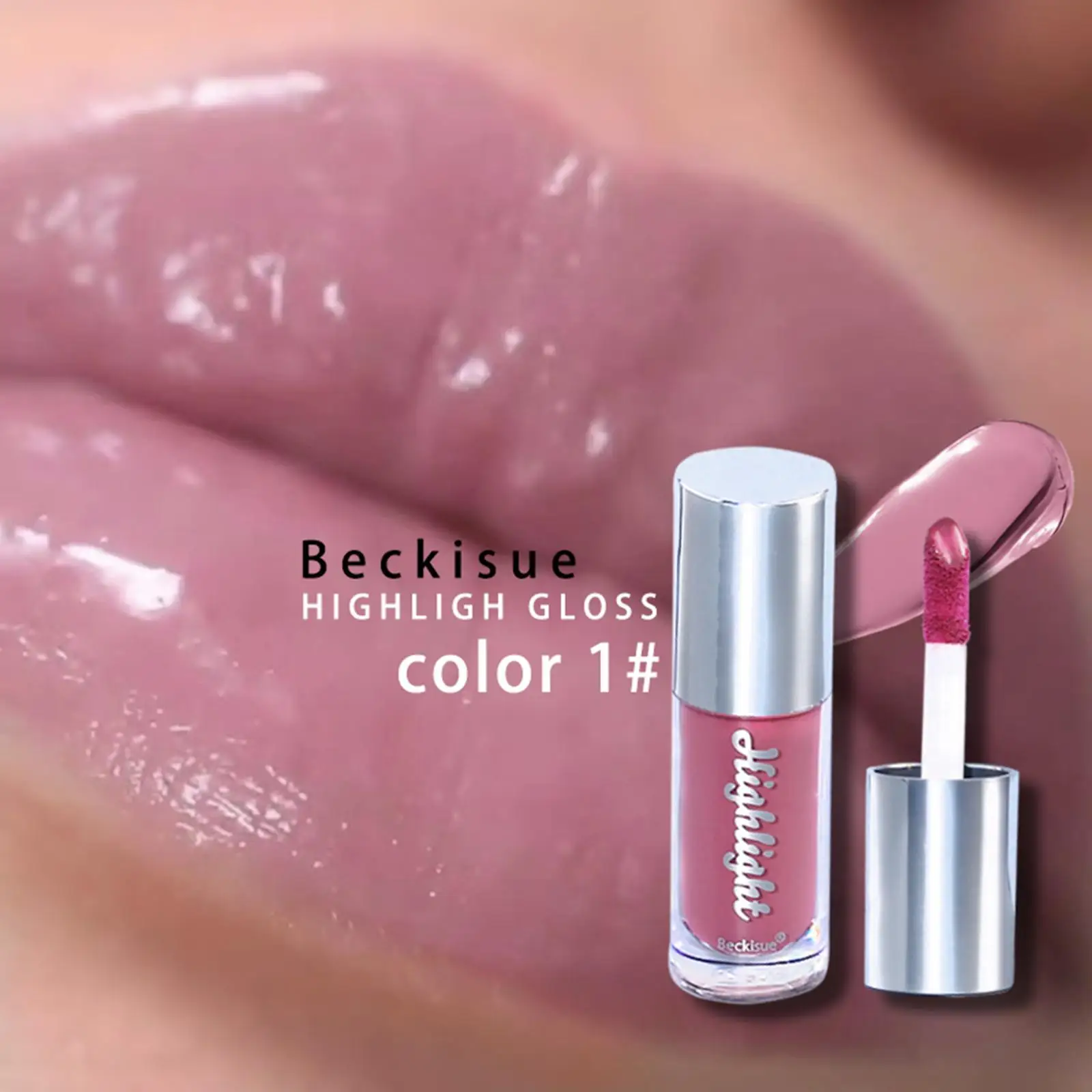 Lip Gloss Stain Maquiagem, cosméticos, óleo de cor, brilho labial colorido, festivais, aniversário, aniversários, ano novo, abrilhantador