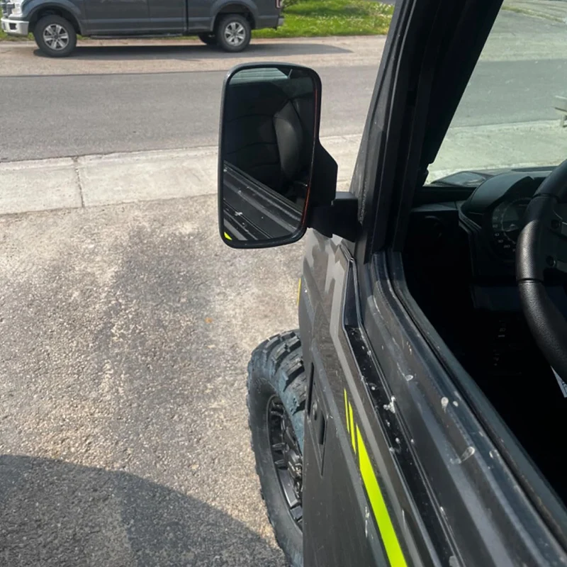 جديد جميع التضاريس مركبة Utv مرايا الرؤية الخلفية ل بولاريس رينجر عكس مرآة الجانب مرآة الشاطئ على الطرق الوعرة مركبة