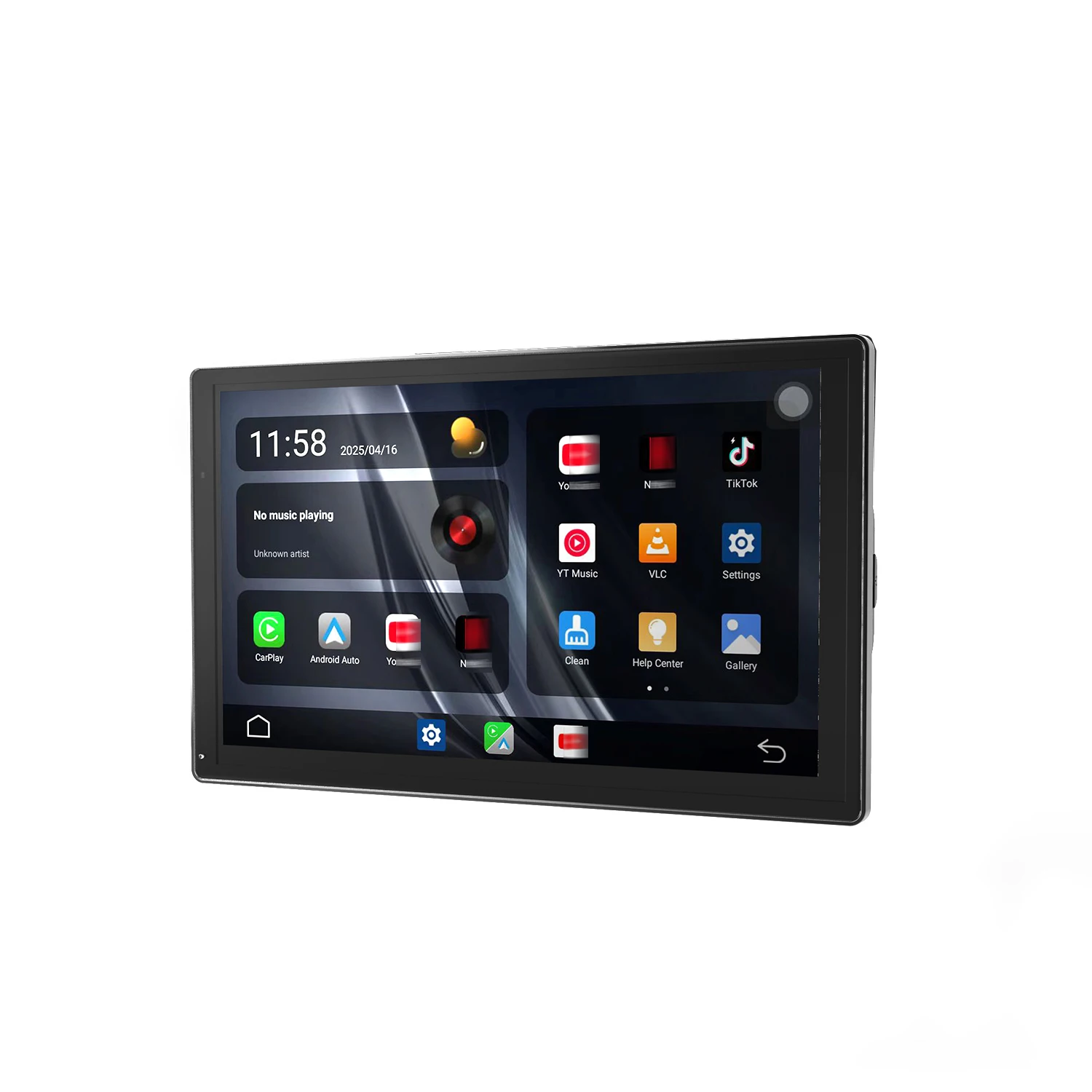 Ottocast 9インチ車載タッチスクリーン ワイヤレスCarPlay Android