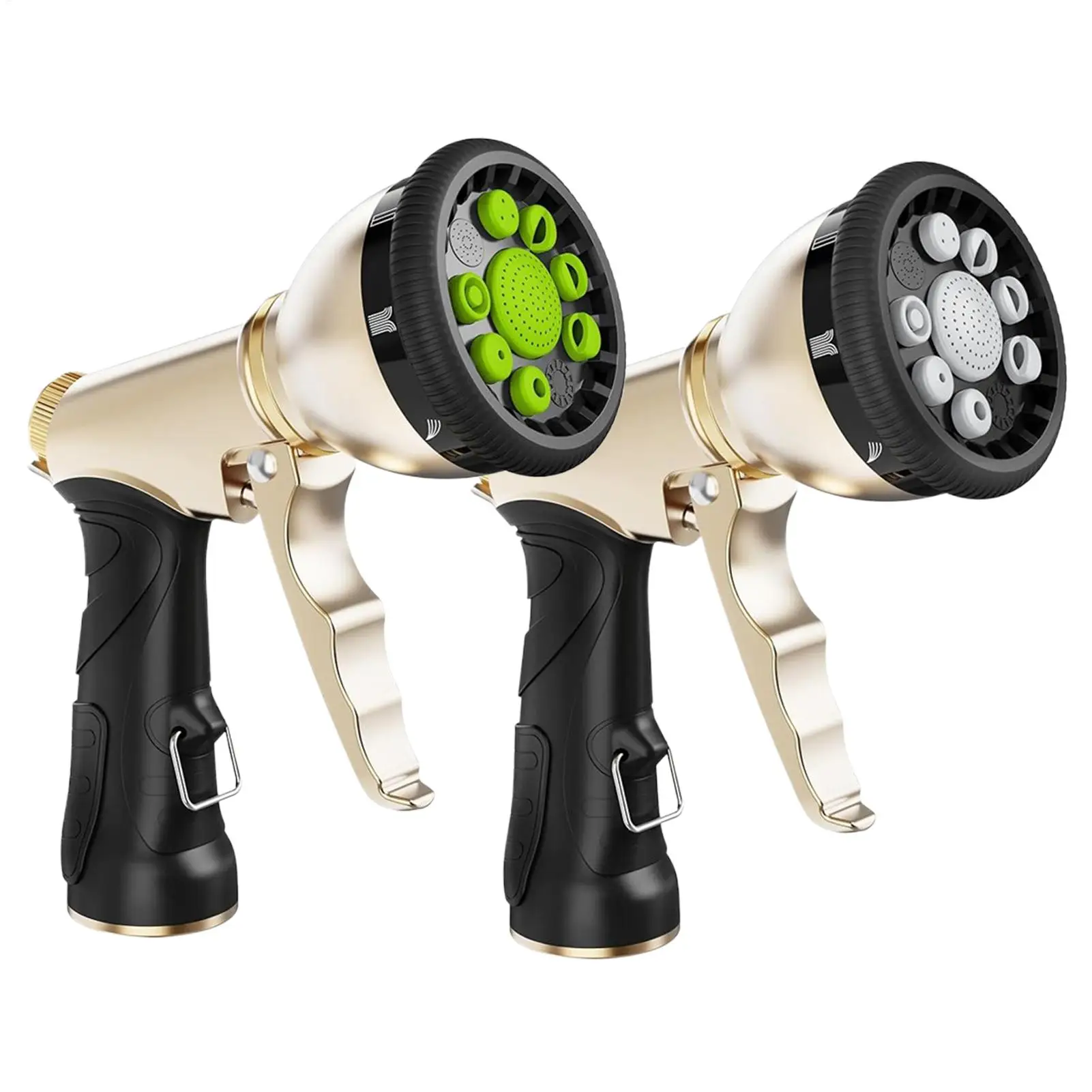 Multifunctional Garden Hose Nozzle 9-Modes Automotive Telescopic water pipe high-pressure water gun garden irrigation watering