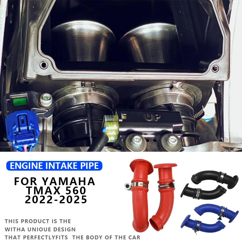 MTKRACING para YAMAHA TMAX 560 2022-2025 MALOSSI PAR DE HORES DE ASPIRACIÓN MarvinLab T-MAX 560 bocinas de admisión 0519910
