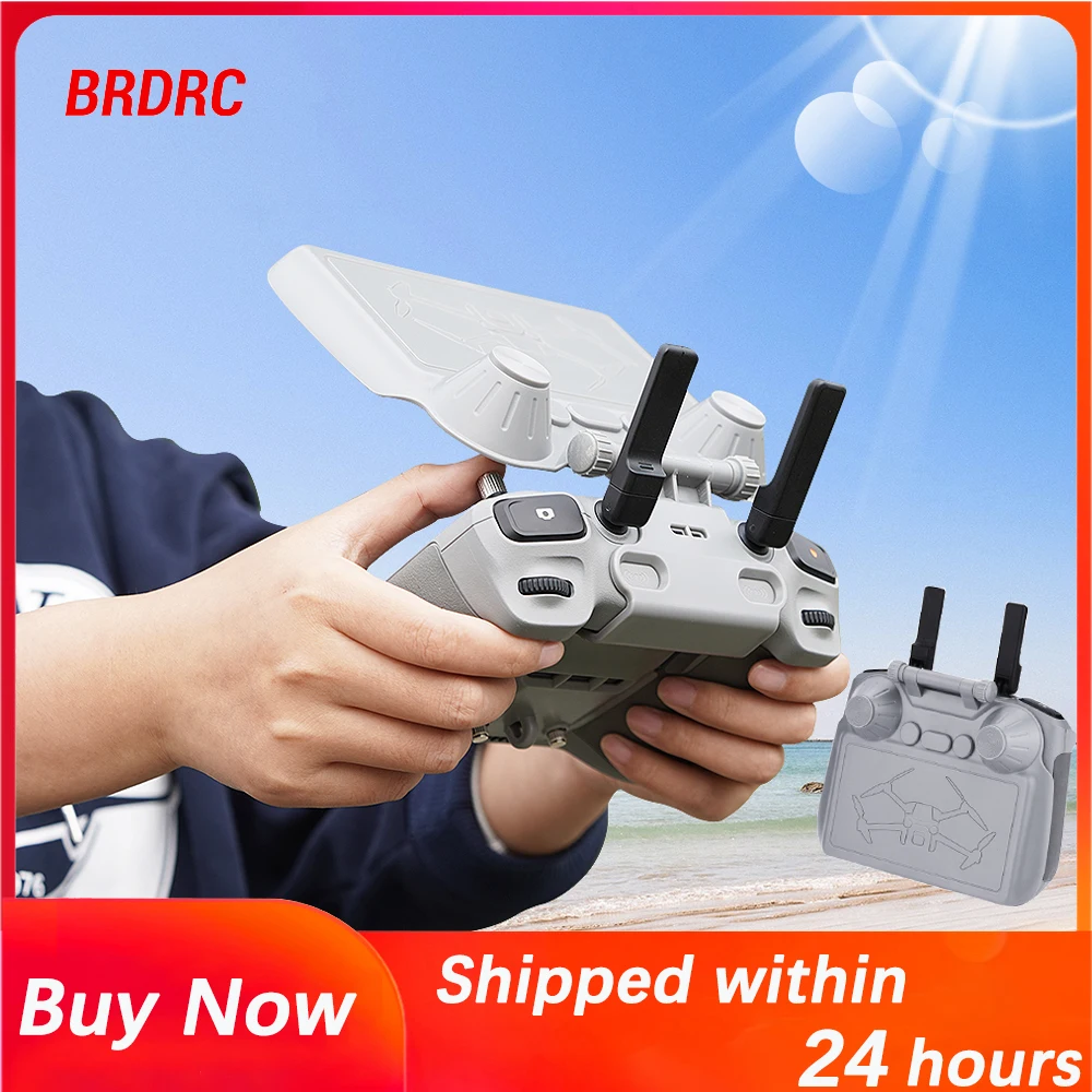 Солнцезащитный козырек BRDRC/солнцезащитный козырек для DJI Mini 4 Pro/Air 3 3S/Neo/Flip Drone, пульт дистанционного управления, защитный чехол для DJI RC 2, аксессуары