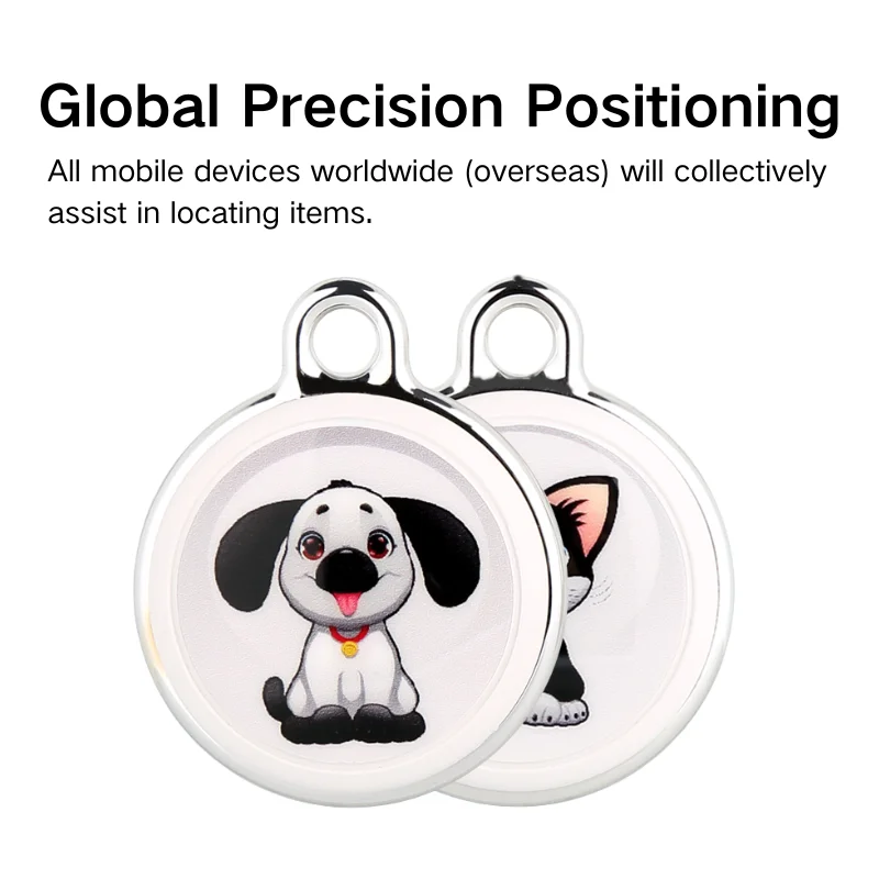 Pet Anti-Lost GPS Tracker Bluetooth-compatible Waterproof Real-time Tracking Smart Wearable Locator For Dog Cat Collar Finder