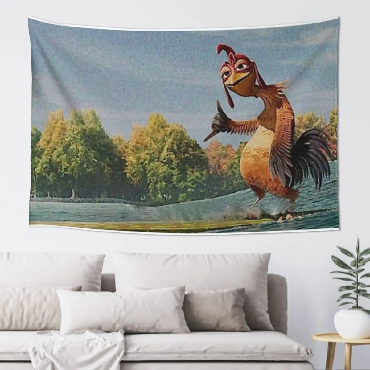 

Chicken Joe Tapestry Outdoor Decoration Room Aesthetic Room Aesthetic Decor Tapestry