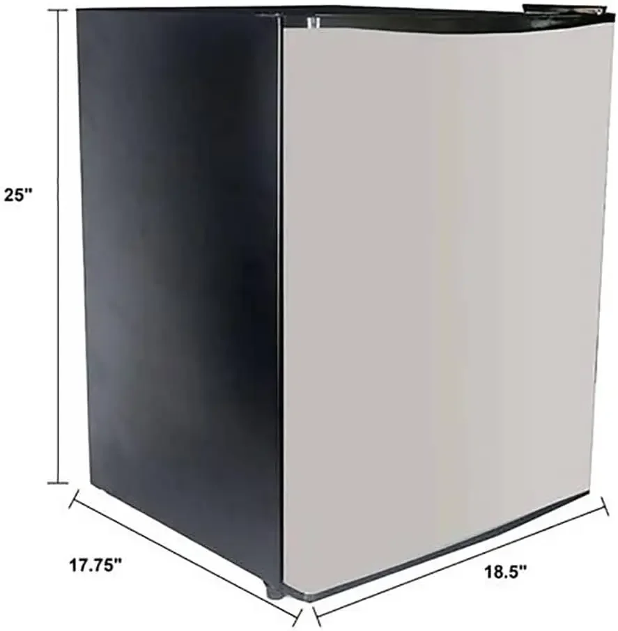 AR24T3S AR24T 2.4 cu. ft. Compact Refrigerator, in Stainless Steel