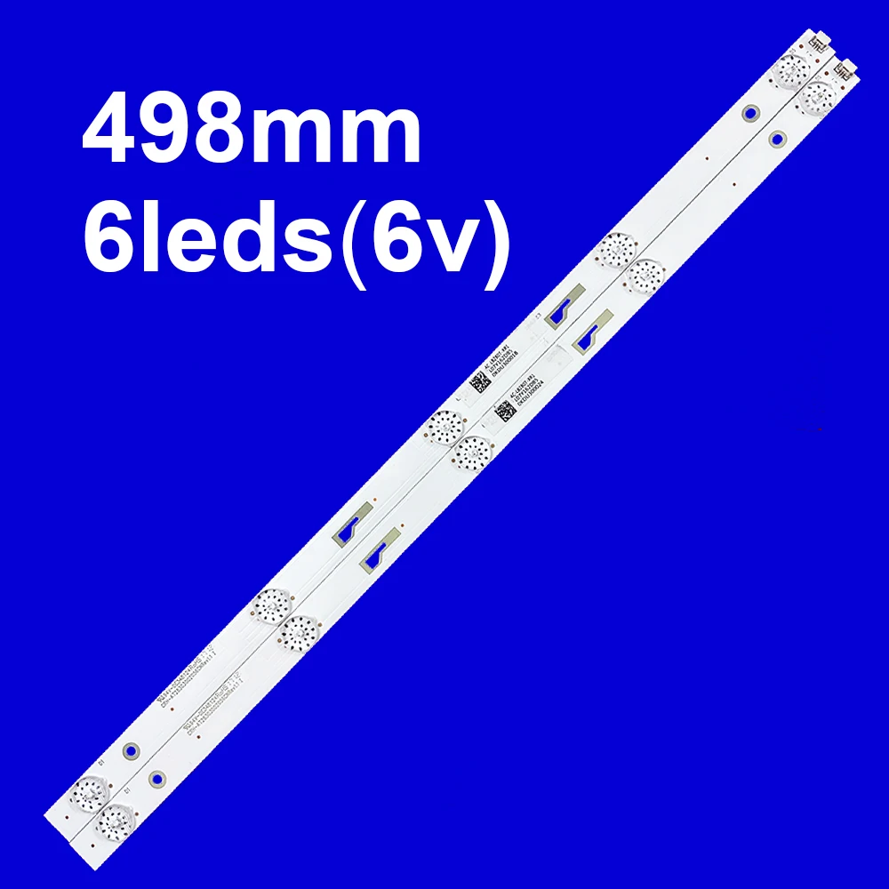 

498mm LED Backlight strip 5 Lamp for Thomson T28RTE1020 CRH-AT28303002056CNRev1.1 I 4C-LB280T-XR1C 6V/LED