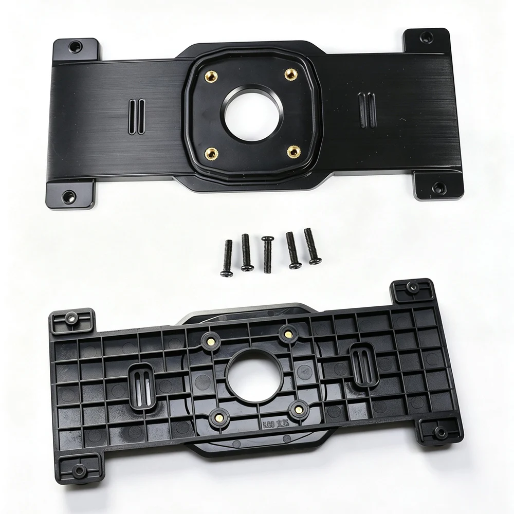 Carsanbo Rear View Mirror Back Plate Panel Mounting Bracket for Car DVR Dash Cam Universal Mount Holder Support Instead of Strap