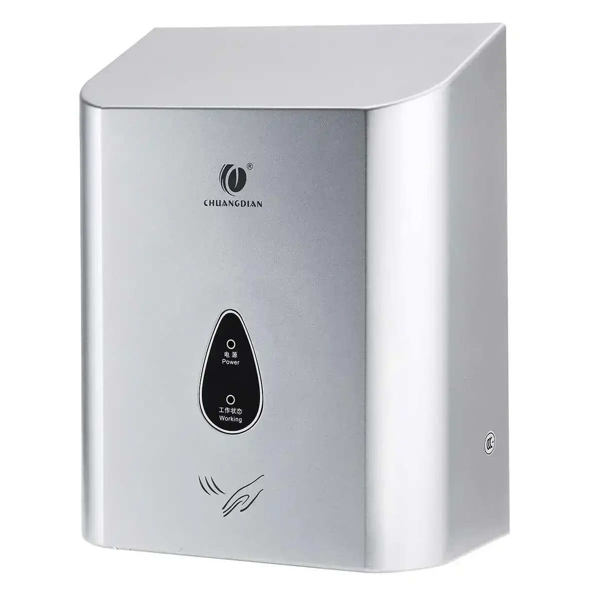 900W 220V Full Automatic Hand-drying Device High Speed Electric Hand Dryer Infrared Sensor Bathroom Hot Air Wind Blower