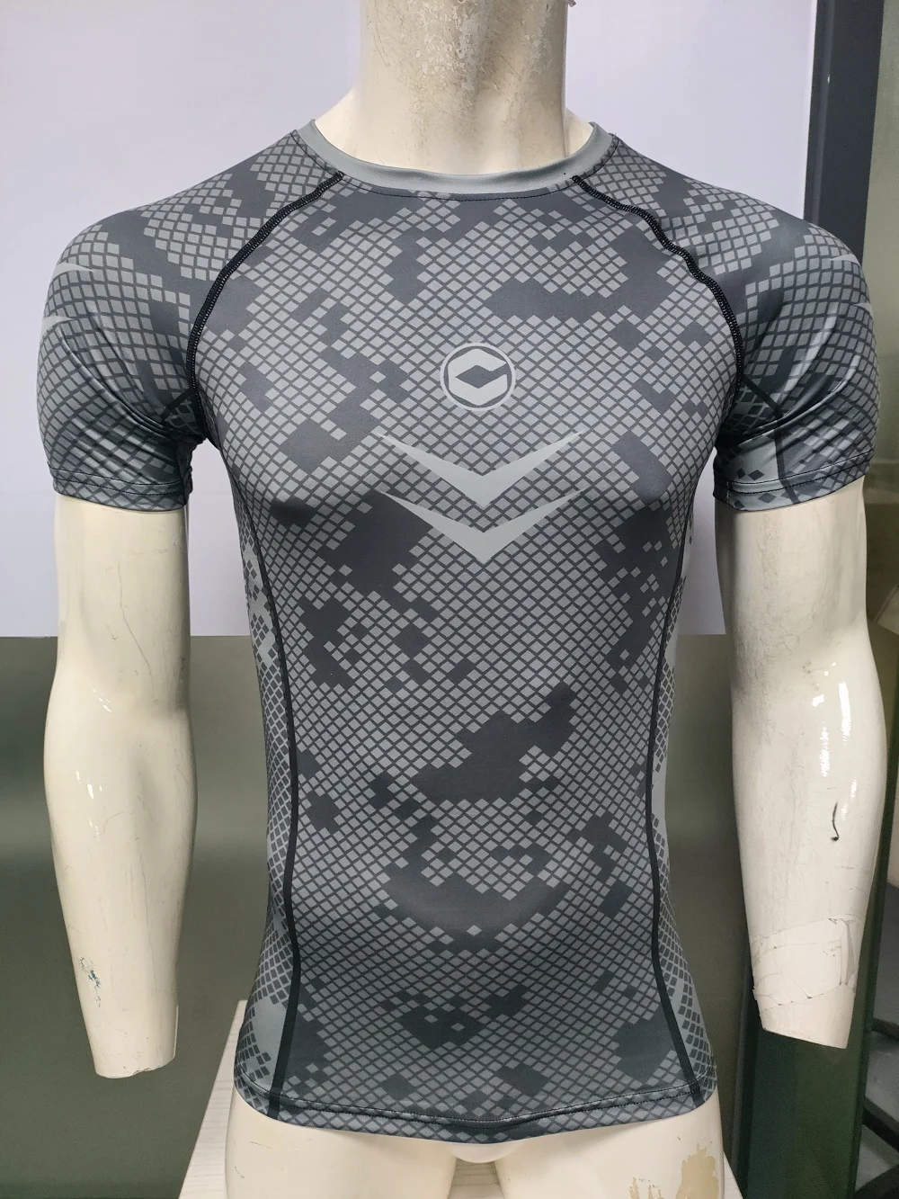 Spandex Cody Lundin Gray Men's Short Sleeve Shirts Quickly Dye Men Rashguard Jiujitsu Tight Casual Tops Mix Martial Arts Wear