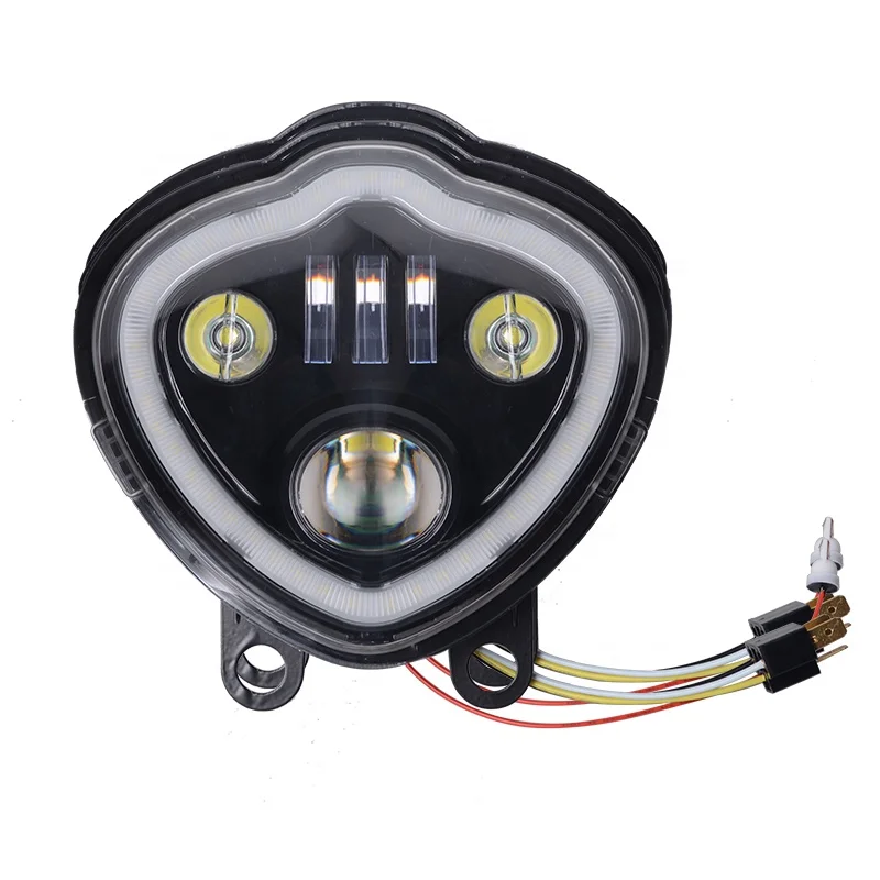 

Подходит для высокопроизводительных мотоциклетных черных светодиодных фар Kawasaki Vulcan S(EN650) с DRL.