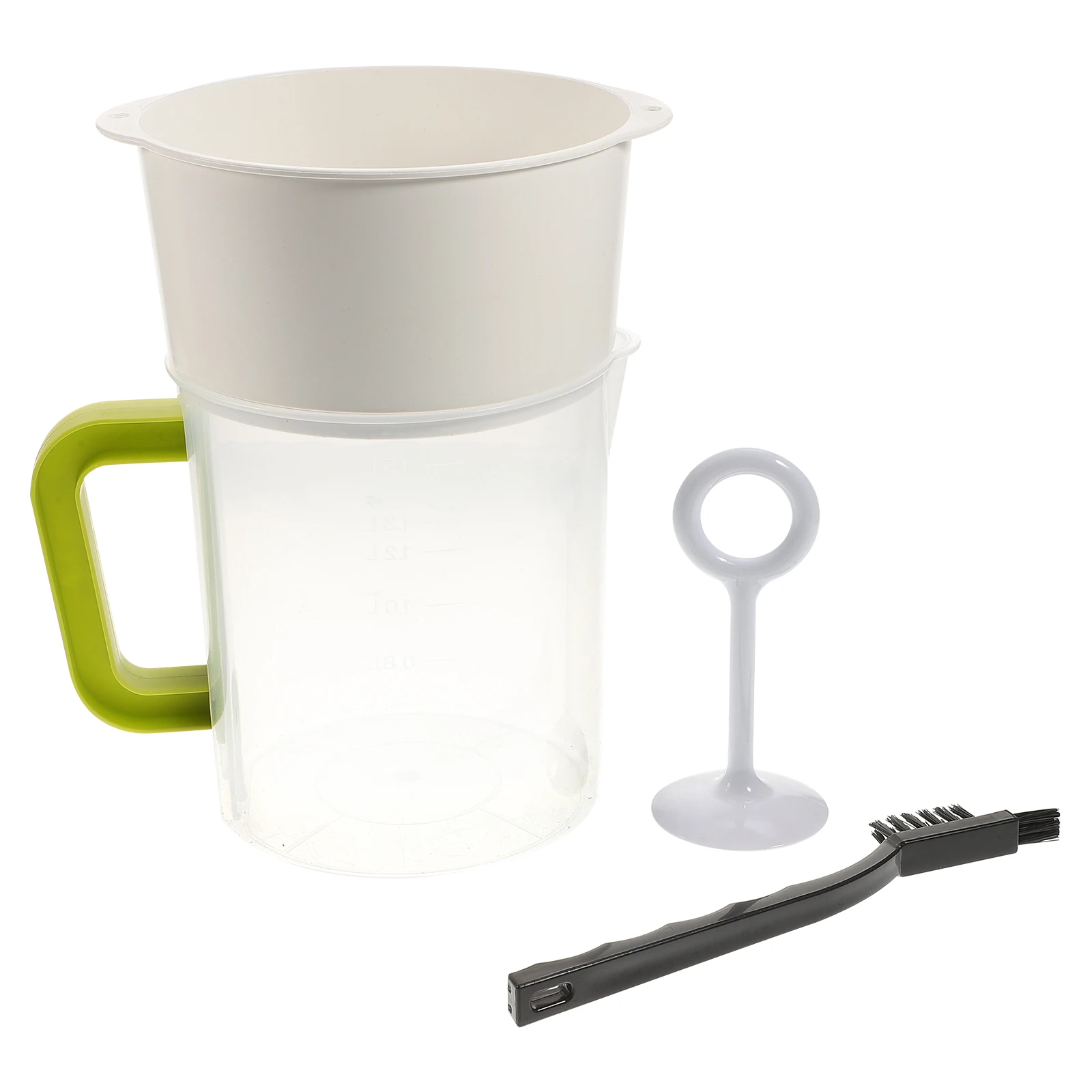 Filtro para hacer leche de soja, bolsa para tuercas, accesorios alternativos para máquina de yogur, colador, juego de jarra, exprimidor, herramienta Kefir, 4 Uds.