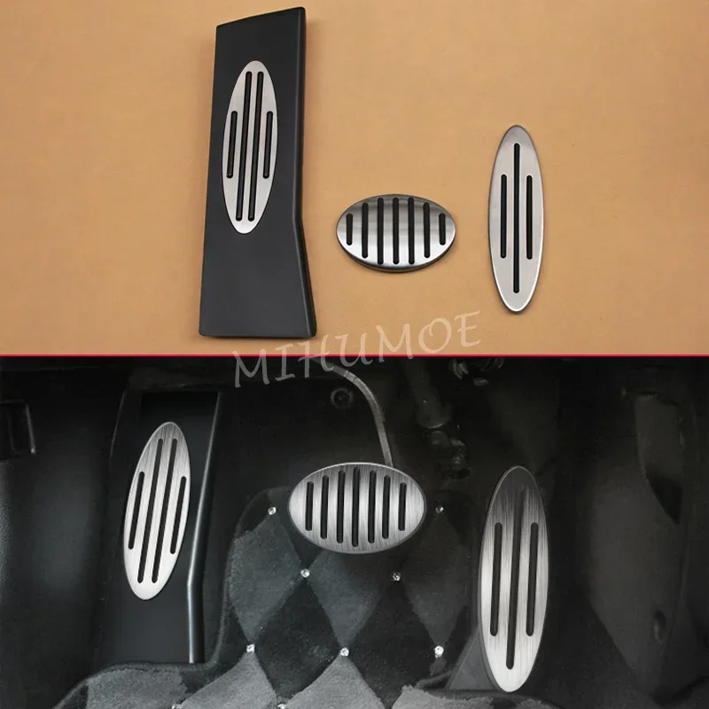 

Для Mini Countryman Clubman Roadster Paceman LHD Стальная подставка для ног Газовый тормоз Dead Pedal Kit R55 R56 R57 R58 R59 R60 R61