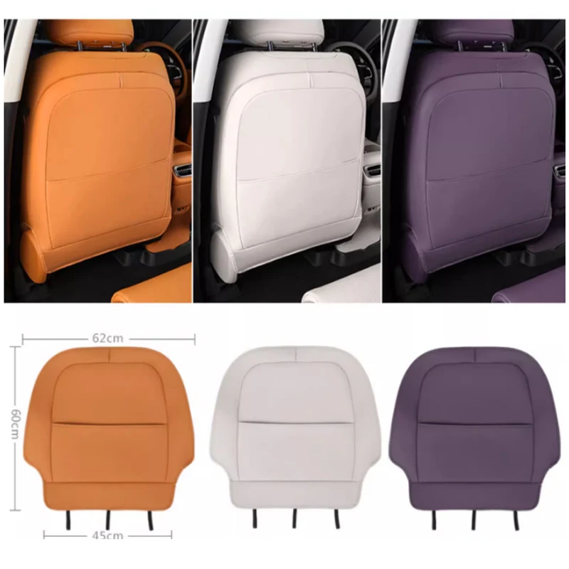 For Leapmotor C16 2024 Interior Accessories Car Anti Kick Pad Rear Seat Backrest Anti-dirty Protection Pads