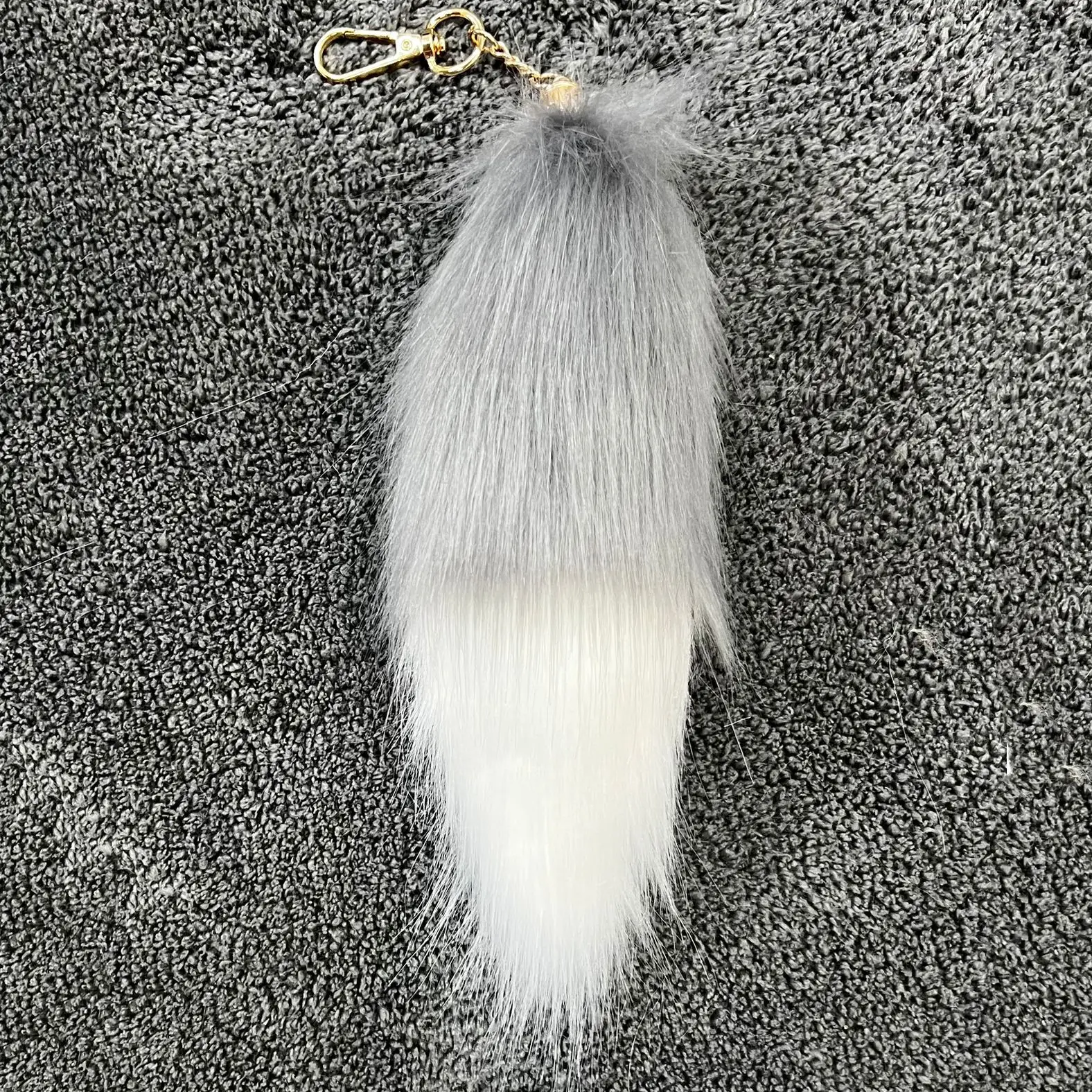 جديد أفخم الثعالب الراكون الذيل سلسلة مفاتيح سحرية لطيف الكرتون الفراء قلادة سيارة كيرينغ ظهره الديكور مجوهرات الأزياء للنساء