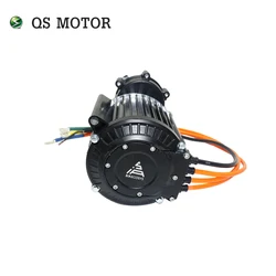 QSMOTOR 120 60H 2000W V3 72V silnik typu middrive ze skrzynią biegów do motocykl elektryczny i roweru