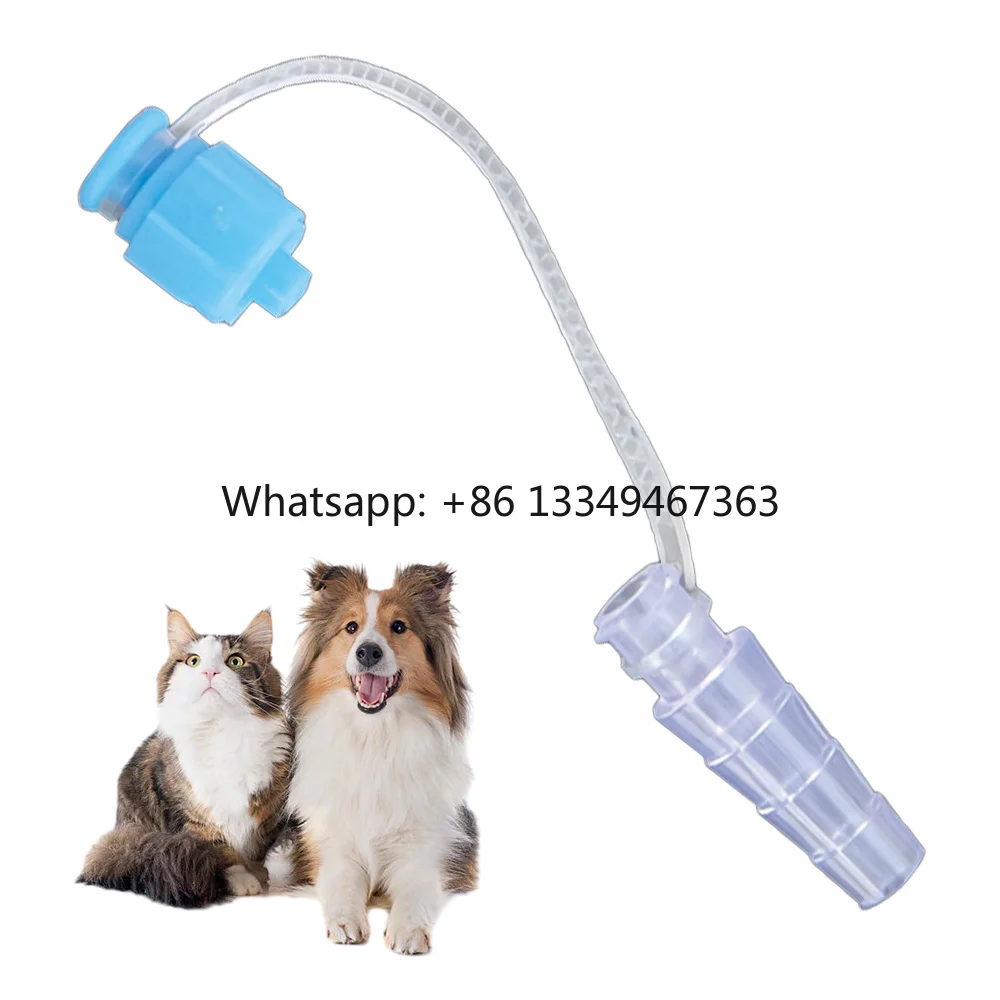 Wholesale Animal Vet Two-way Catheter Plug Luer With Cap for Urinary Catheter