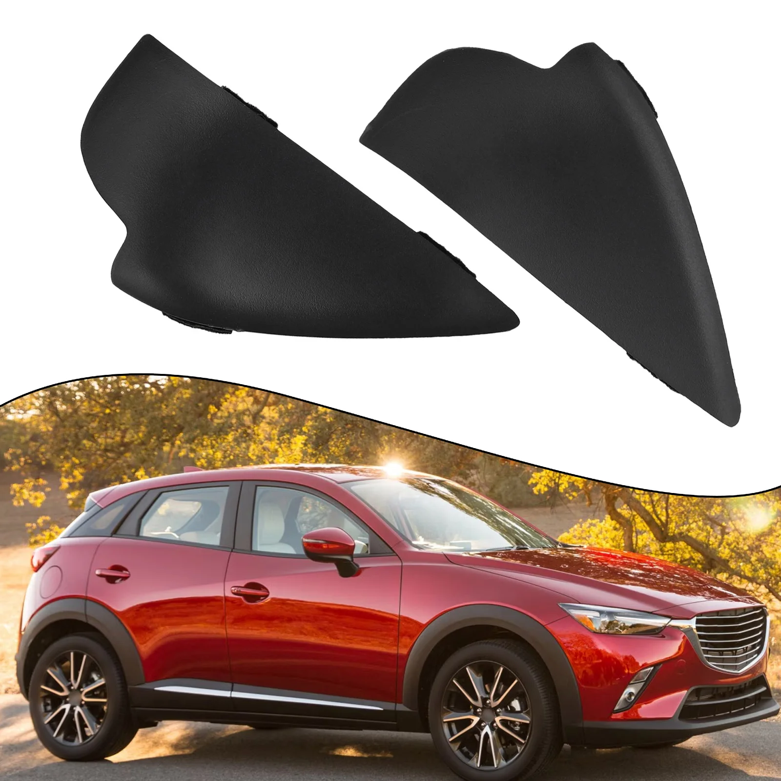 ATENZA Handle Cover Inside Door Handle Cover Car Interior 2 Pieces Included Direct Replacement Left Right Placement