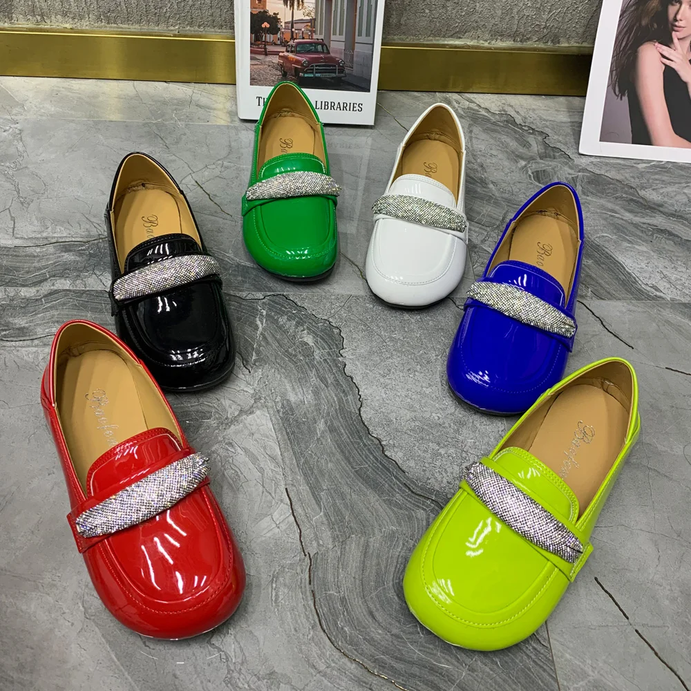 Fashion Women Mullers Brand Rhinestone Women Flats Shres Plus Size Summer Shoes For Women