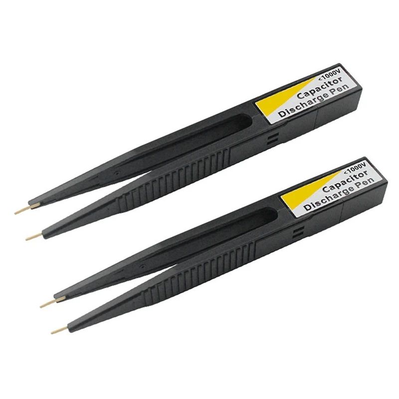 ABAE – stylo de décharge à condensateur, décharge rapide, haute tension 1000V, outil de réparation, déchargeur pour la sécurité électronique intelligente, 2 pièces