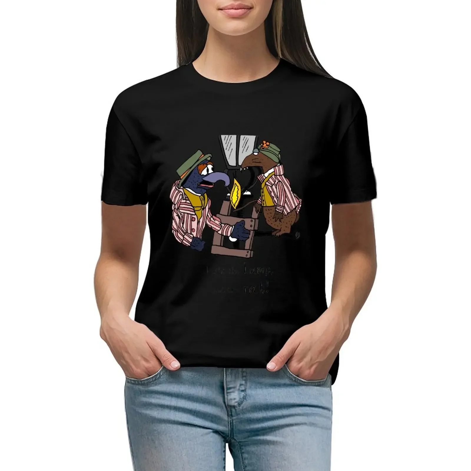 

Light the lamp, not the rat! T-Shirt funnys oversized shirts graphic tees aesthetic clothes tops Women